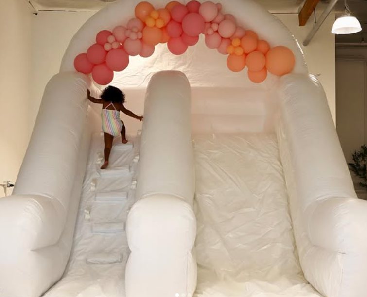 Large Slide into Water Pit or Ball Pit